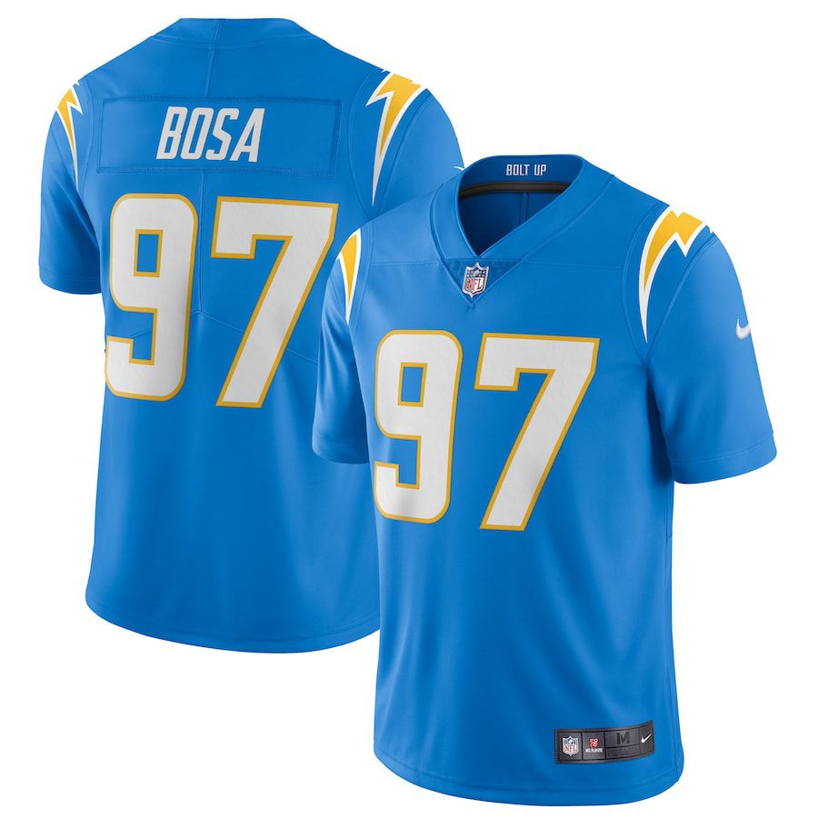 Men Los Angeles Chargers #97 Joey Bosa Nike Powder Blue Vapor Limited NFL Jersey